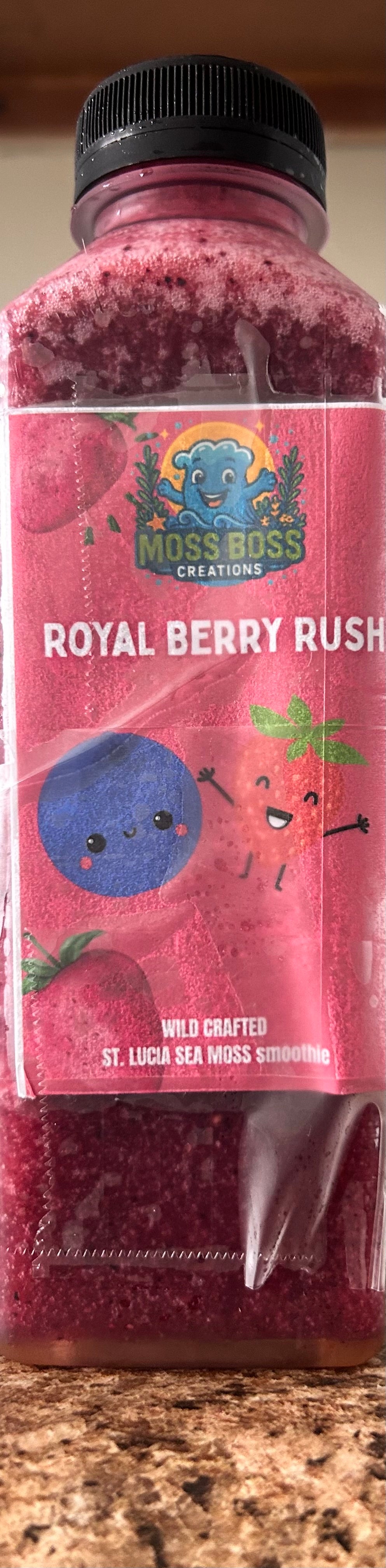 Royal Berry Rush Sea Moss Smoothie